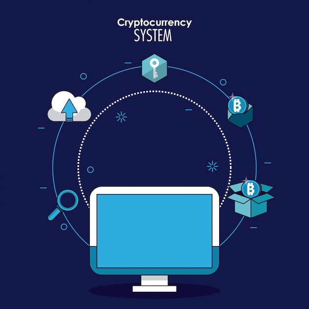 System Kryptowalut I Baner Na Rynku