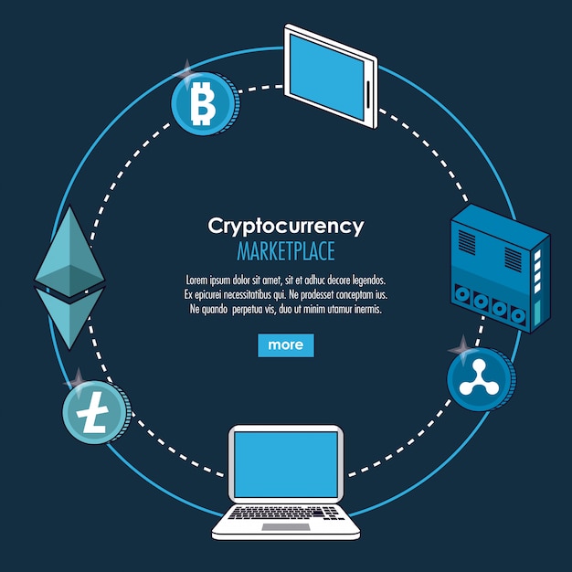 System Kryptowalut I Baner Na Rynku