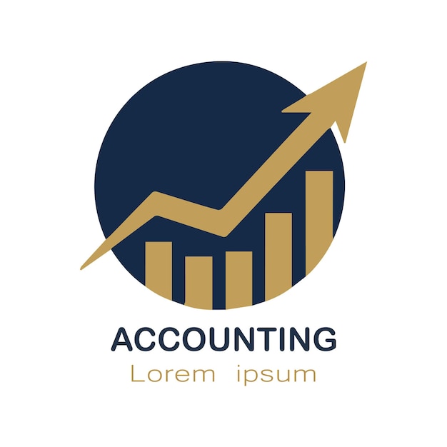 Szablon abstrakcyjnego projektu logo biznesowego Fintech