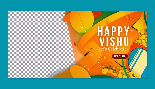 Szablon banera Gradient Vishu