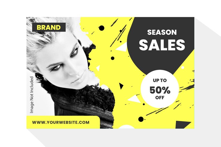 Wektor szablon banera internetowego o eleganckim wyglądzie do promowania produktu marki szablon reklamy w mediach społecznościowych