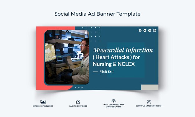 Szablon Banerów Reklam Medycznych Na Facebooku