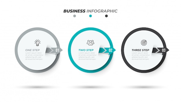 Szablon Biznes Infografiki