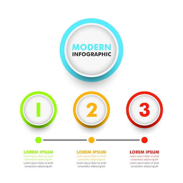 Szablon Biznes Infographic