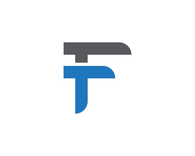 Plik wektorowy szablon biznesowy logo litery f