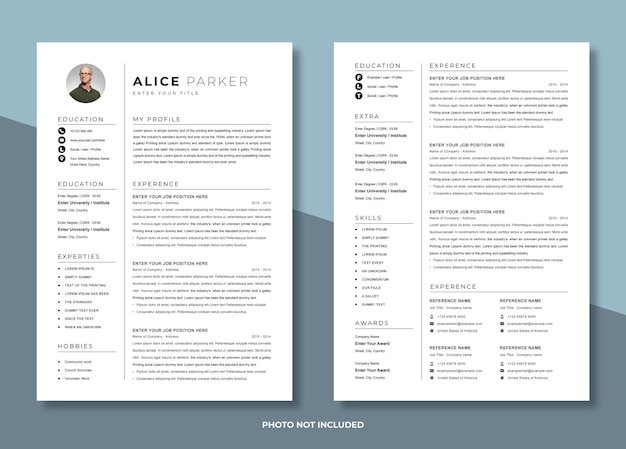 szablon CV