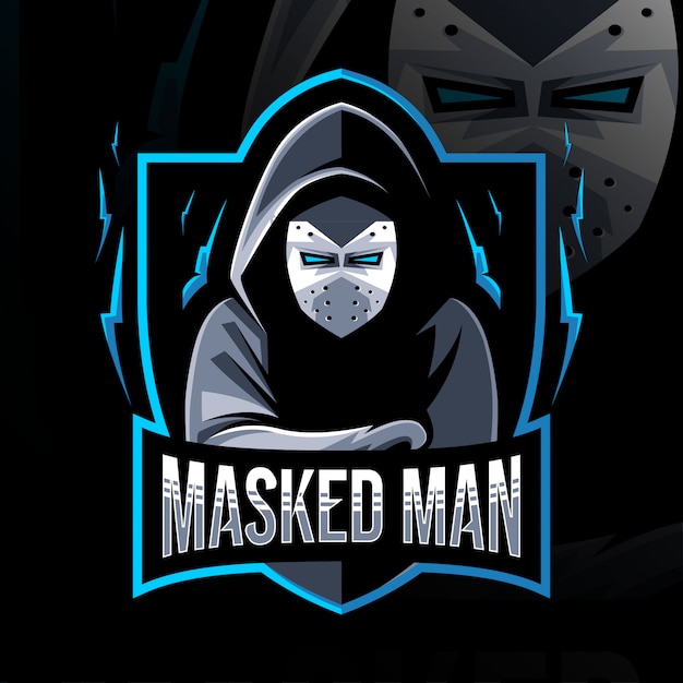 Szablon E-sport Logo Maskotka Maskotka