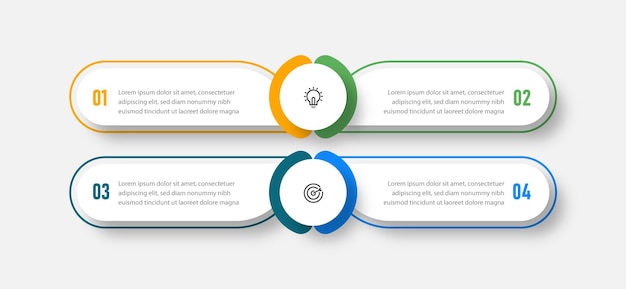 Szablon Elementu Infografiki Premium Wektor