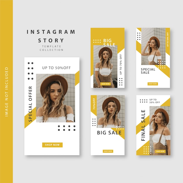 Szablon historii na Instagramie