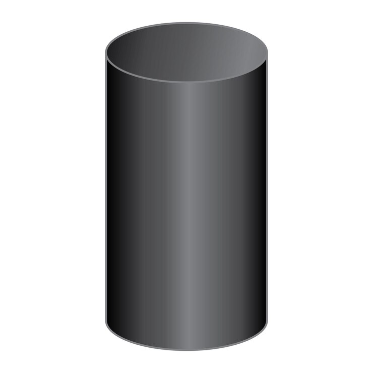 Wektor szablon ilustracji wektorowej ikony cylindra