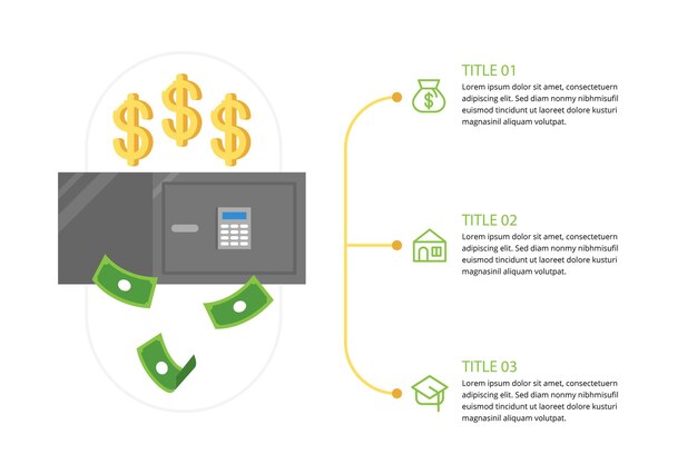 Szablon Infografiki Finansowej