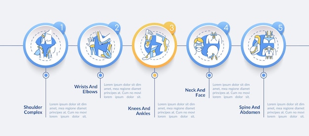 Szablon Infografiki Kinezjologii