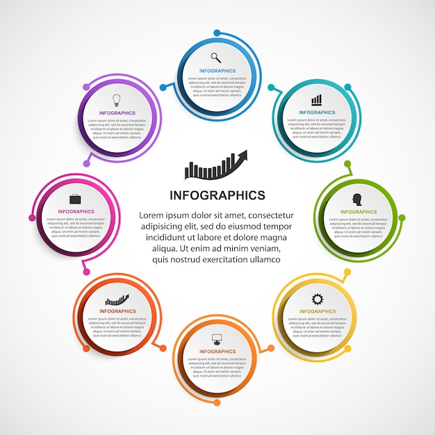 Szablon Infografiki Streszczenie Opcje