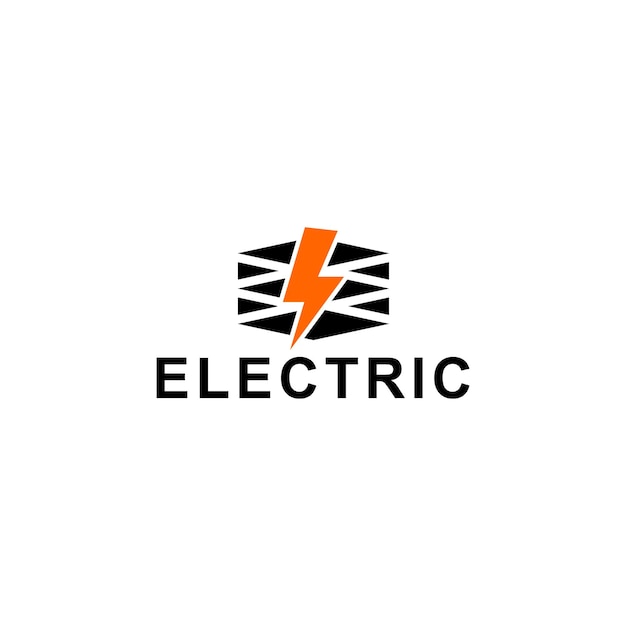 Szablon koncepcji projektu elektrycznego logo