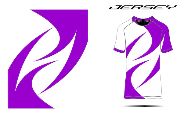 Szablon koszulki piłkarskiej wektor projekt koszulki sportowej