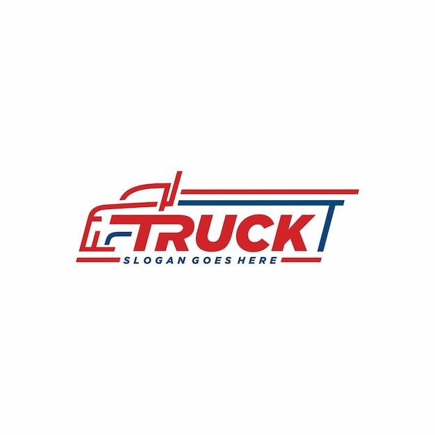 Szablon Logo Ciężarówki