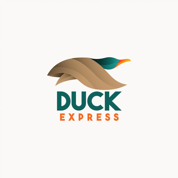 Szablon Logo Duck Express