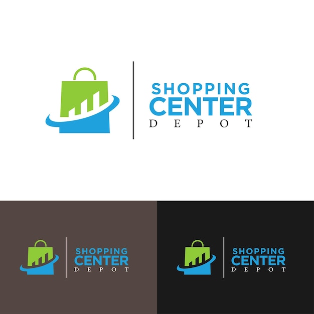 Plik wektorowy szablon logo e-handlu
