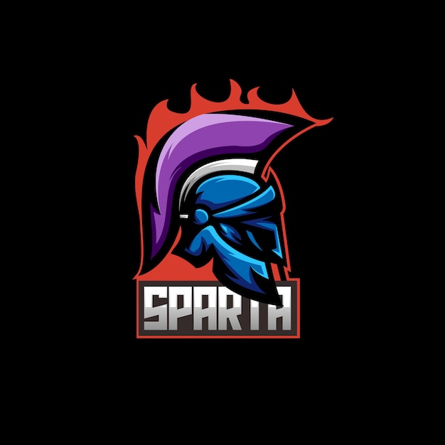 Szablon Logo Esport Sparta Maskotka