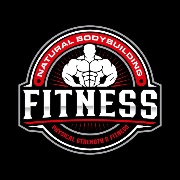 Szablon Logo Fitness