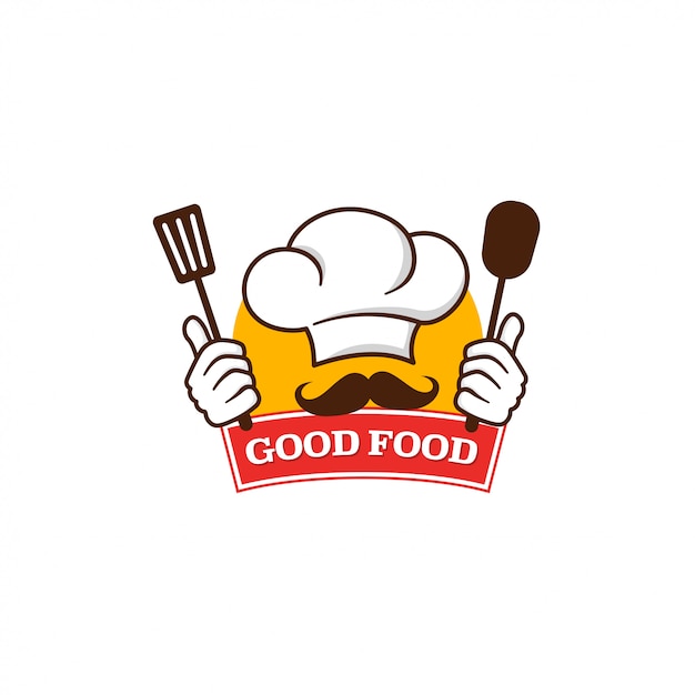 Plik wektorowy szablon logo good food