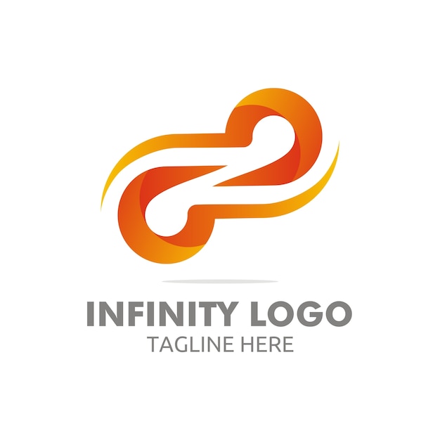 Szablon Logo Infinity