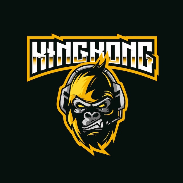 Szablon Logo Kingkong