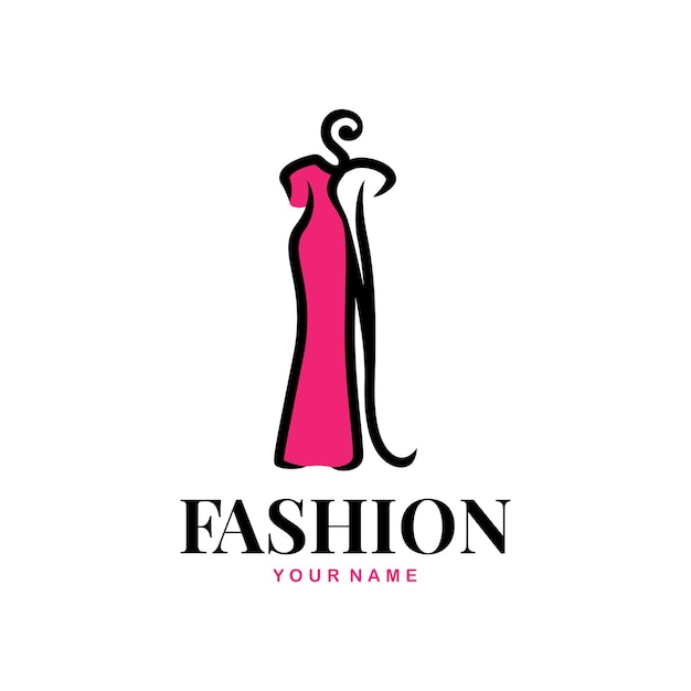 Szablon Logo Kobiecej Mody