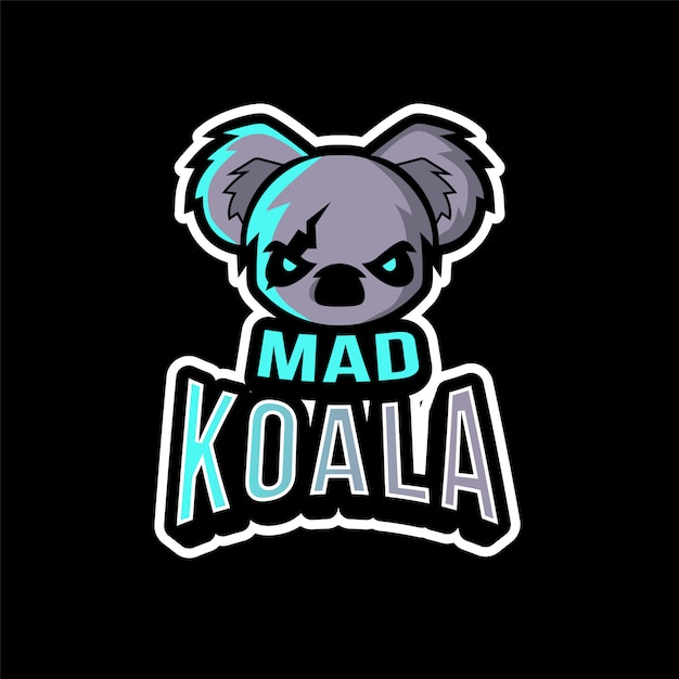 Szablon Logo Mad Koala Esport