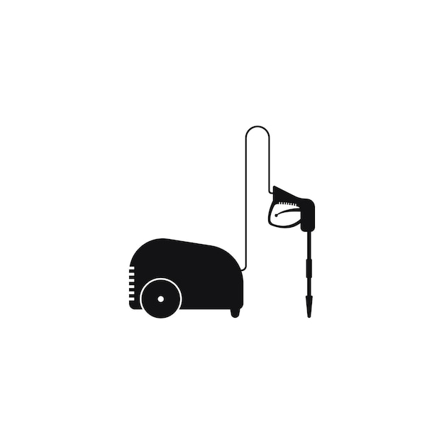 Szablon Logo Mycia Ciśnieniowego Projektowanie Wektorów Czyszczenia