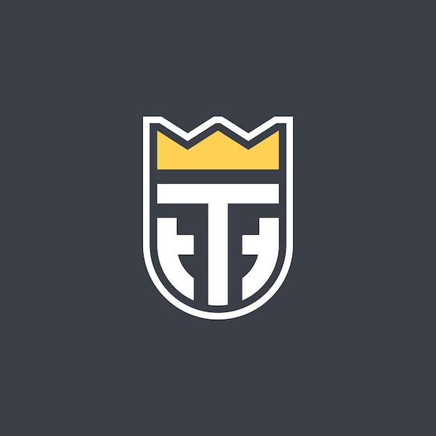 Szablon Logo O Płaskiej Konstrukcji