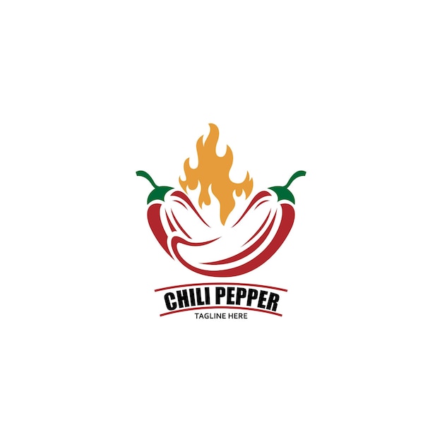 Szablon Logo Papryczki Chili