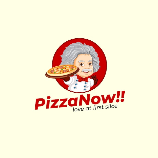 Plik wektorowy szablon logo pizzy