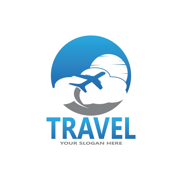 Szablon Logo Podróży Biura Podróży