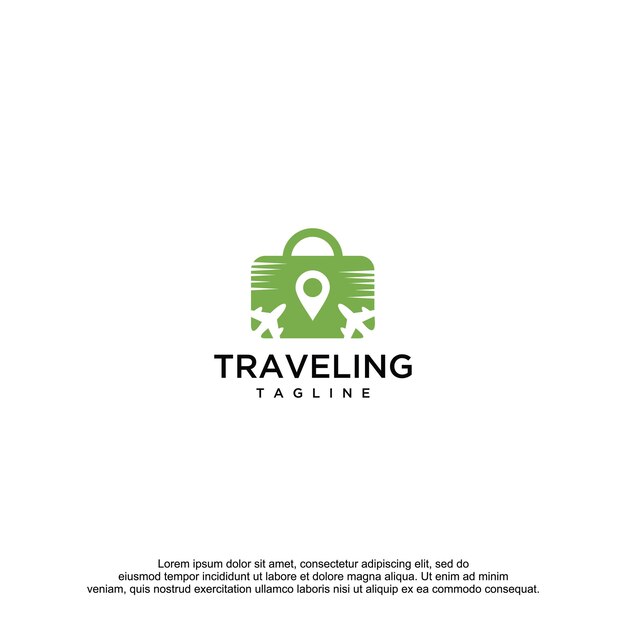 Szablon Logo Podróży