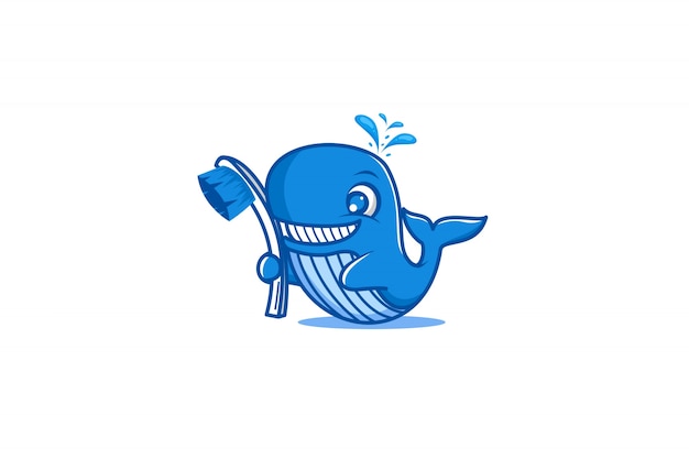Szablon Logo Zębów Wieloryba