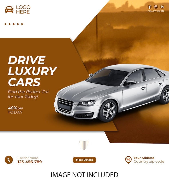Szablon postu AI Rent a car
