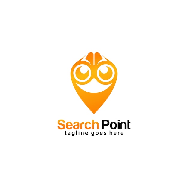 Szablon Projektowania Logo Search Point