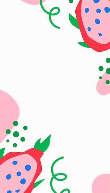 Szablon projektowania pionowego Summer Story Kreatywna przestrzeń dla tekstu