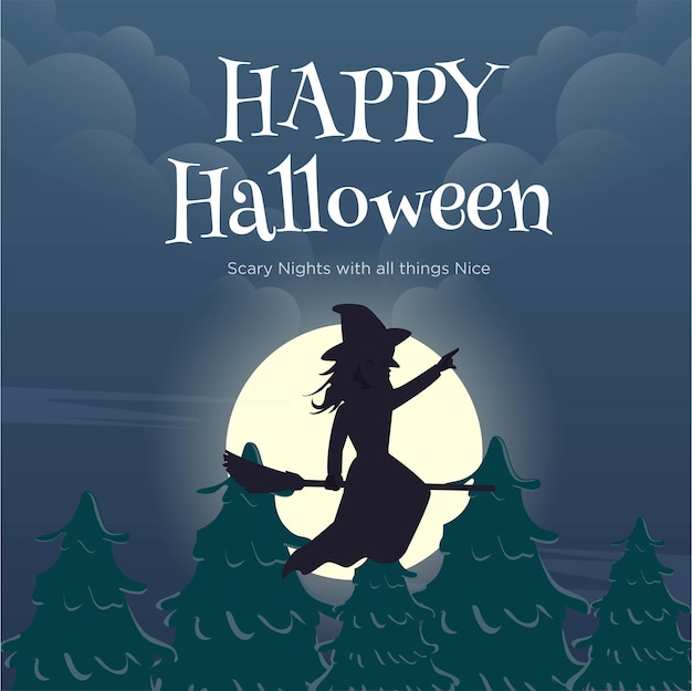 Szablon Projektu Banera Happy Halloween