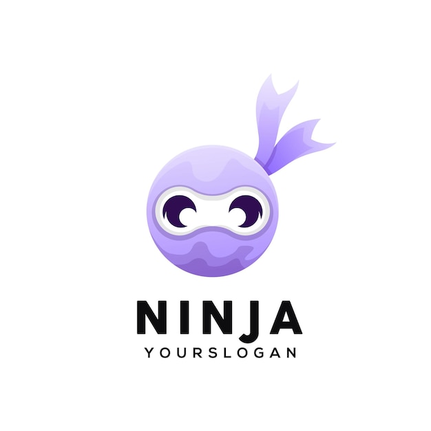 Szablon Projektu Kolorowe Logo Ninja