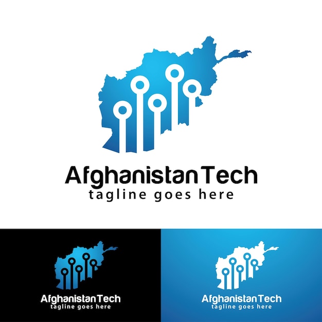 Szablon Projektu Logo Afganistan Tech