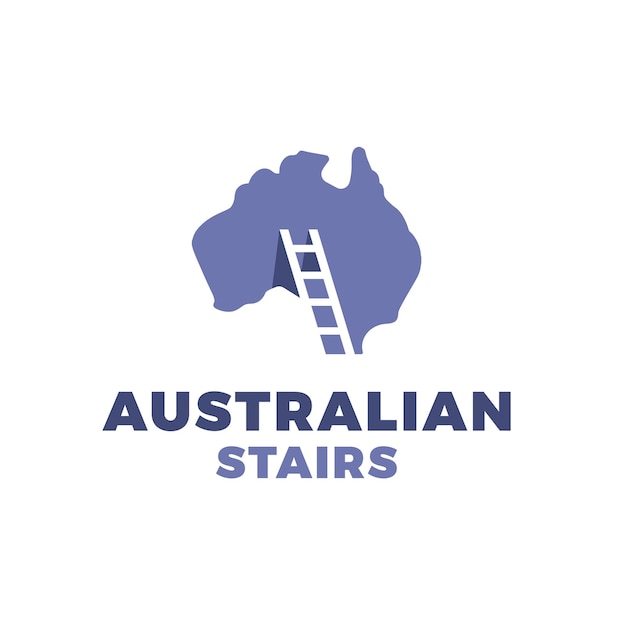 Szablon Projektu Logo Australijskich Schodów
