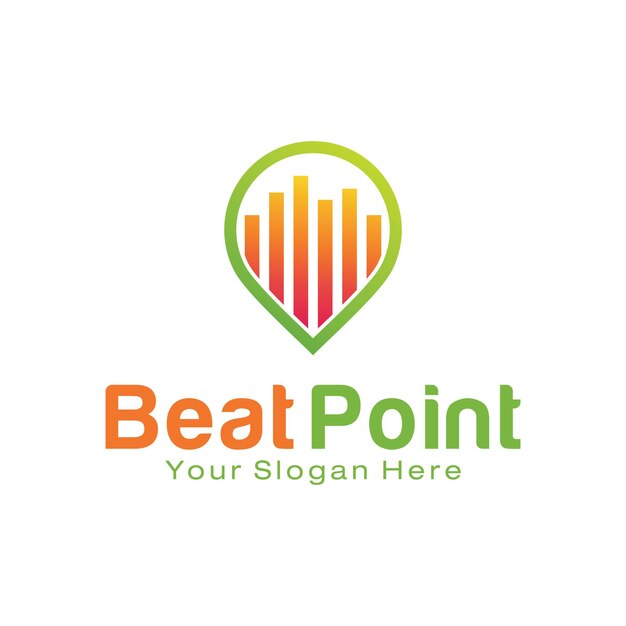 Szablon Projektu Logo Beat Point