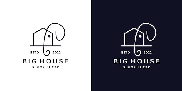 Szablon Projektu Logo Big House