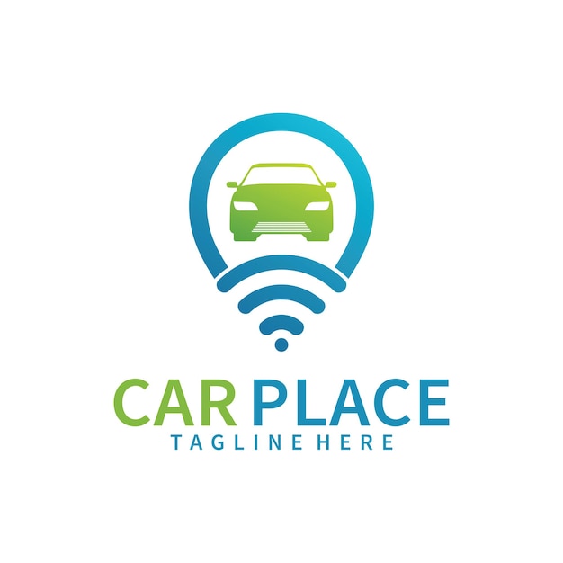 Szablon Projektu Logo Car Place