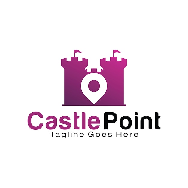 Szablon Projektu Logo Castle Point