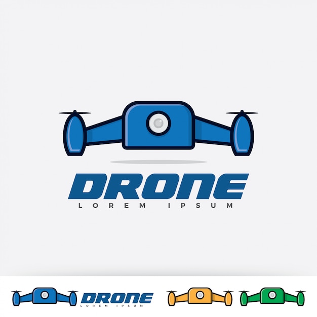 Szablon Projektu Logo Drone