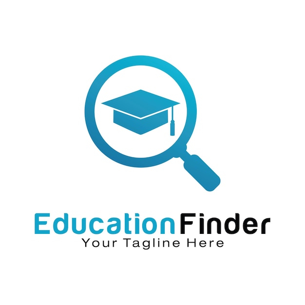 Szablon Projektu Logo Education Finder