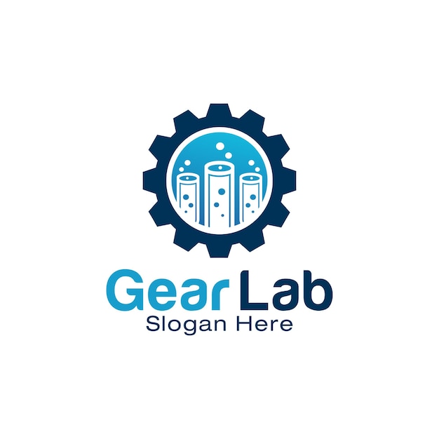 Szablon projektu logo Gear Lab